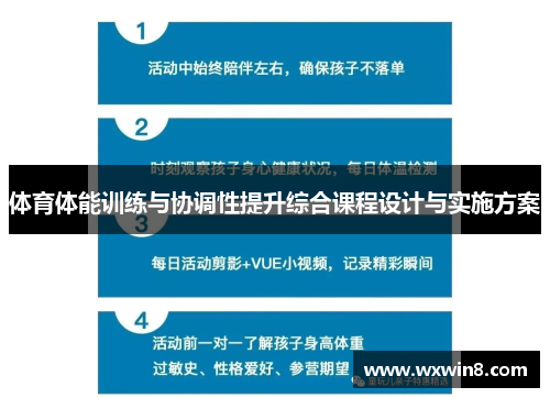 体育体能训练与协调性提升综合课程设计与实施方案